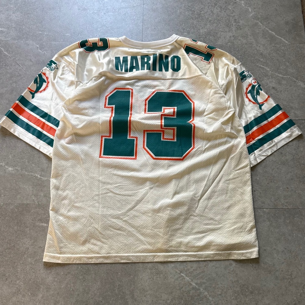 Vintage Starter Miami Dolphins Dan Marino Jersey Size XXL
